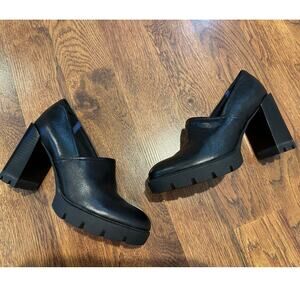 Naturalizer Women's Pierson High Heel Shootie Black Sz 9 Stylish Heels Modern